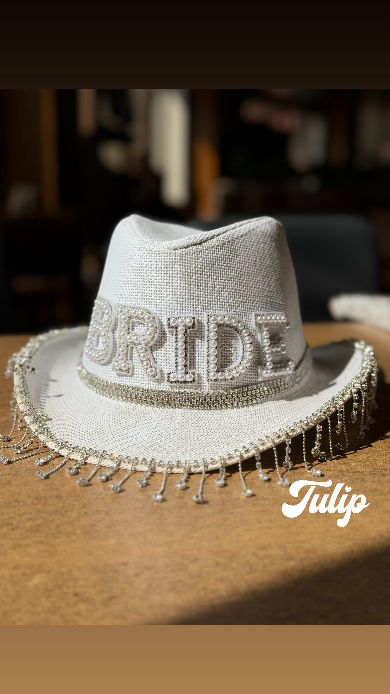 Bridal hat — اكسسوارات Bride&Groom | Tulip Store