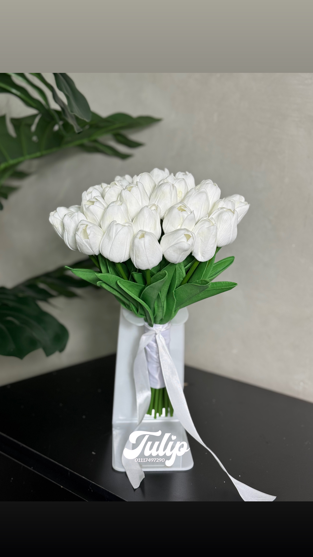 بوكيه تيوليب سيليكون  — بوكيهات ورد صناعي | Tulip Store