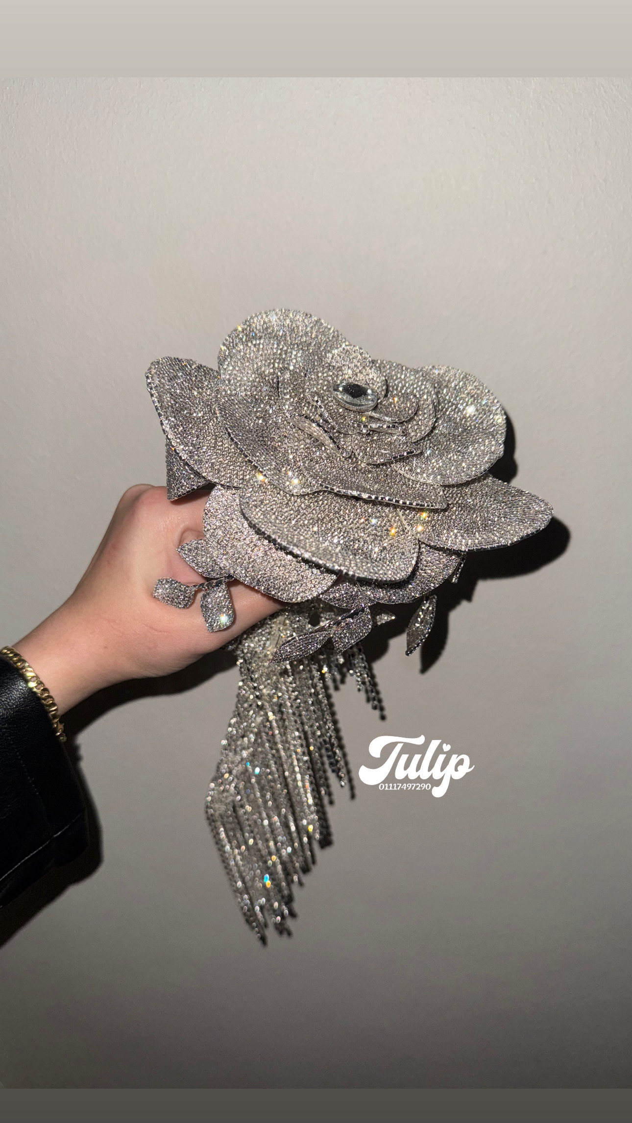 بوكيه معدن — بوكيهات ورد صناعي | Tulip Store