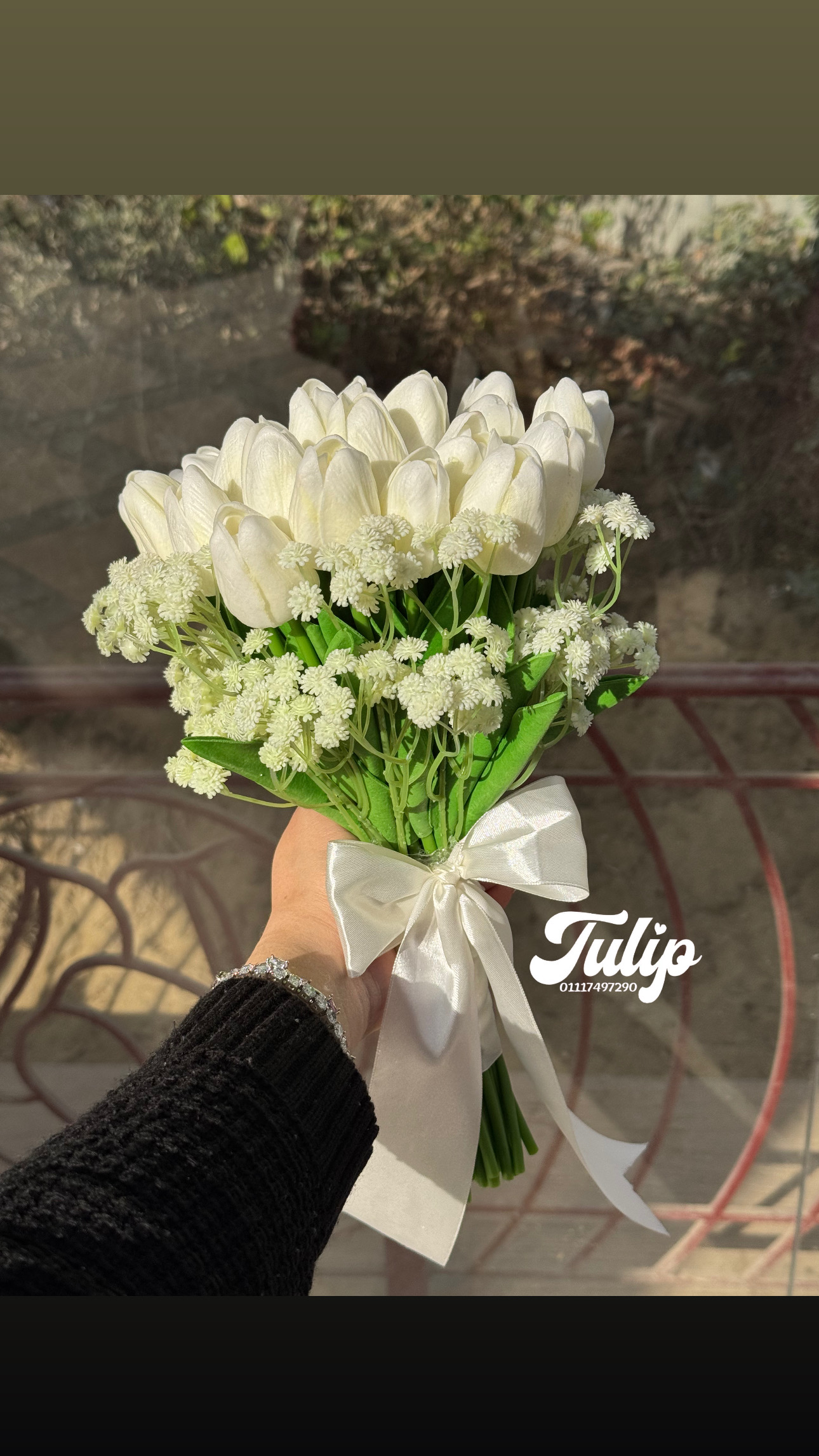 بوكيه تيوليب سيليكون — بوكيهات ورد صناعي | Tulip Store