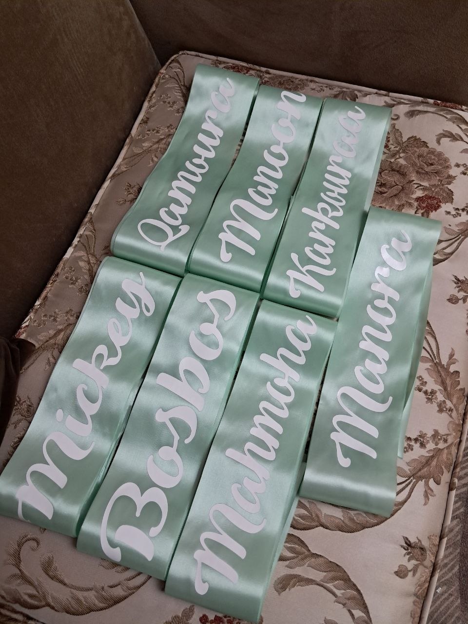 وشاحات مينت جرين — Bridesmaids | Tulip Store